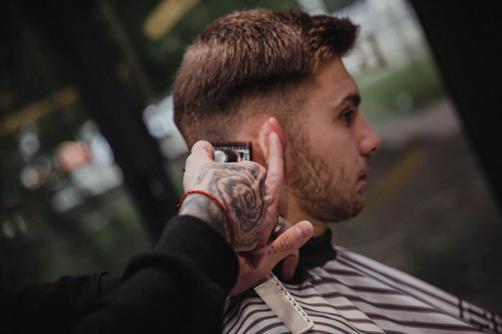 Стрижка машинкою